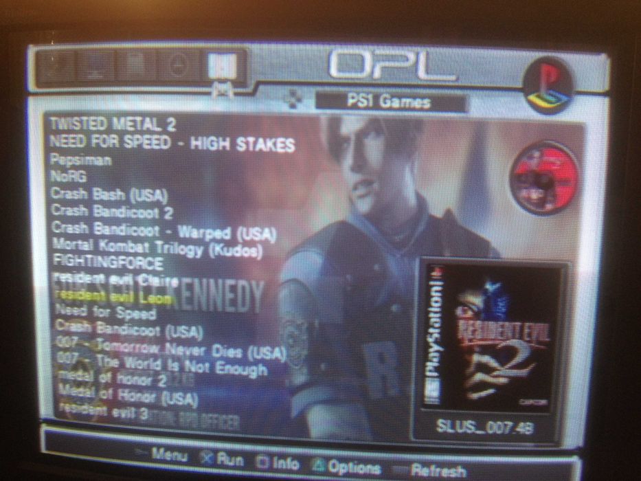 Флешка с играми на Sony PlayStation 2