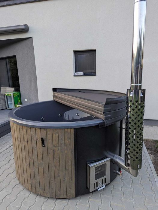 Ciubăr Fibră de Sticlă cu Sobă Integrată - D200