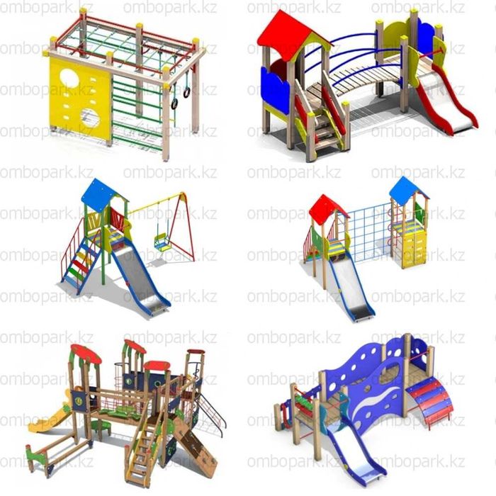 Уличные Детские Комплексы. Спортивные Площадки. Горки Карусели Качели