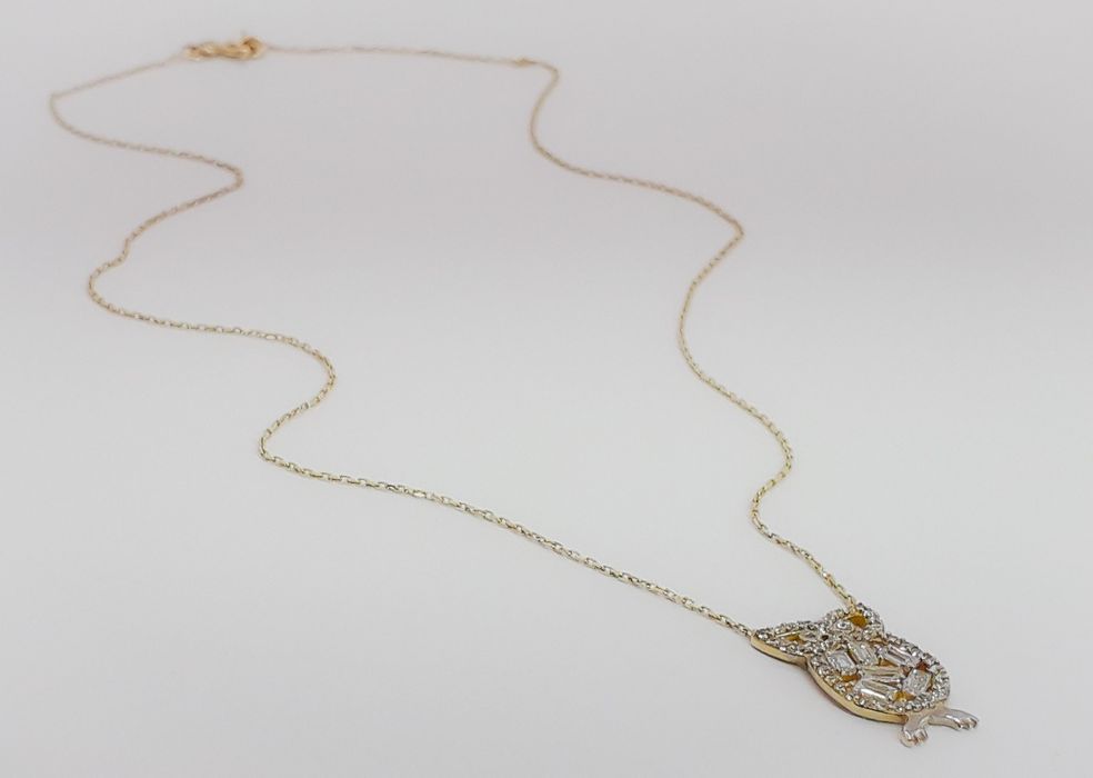 Lanț din aur de 14k cu pandant!!