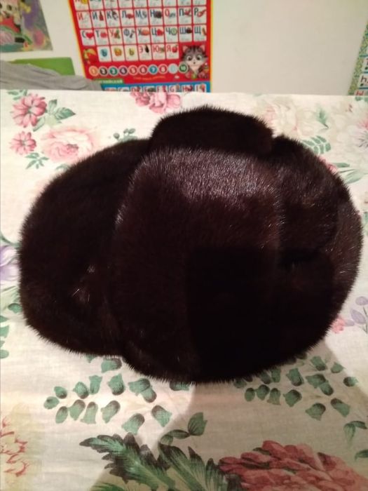 Мужская норковая шапка