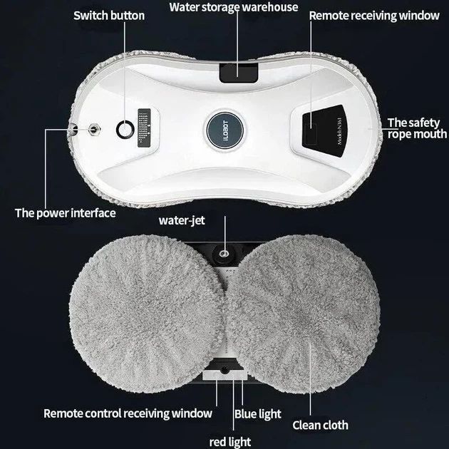 робот за почистване на прозорци