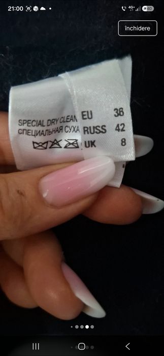 Palton alpaca cu blana vulpe.9