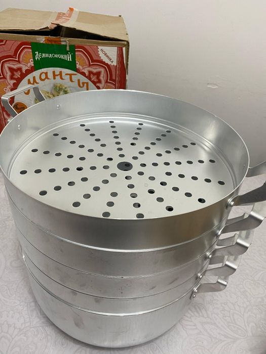 Мантоварка, 4 секции 13 л.