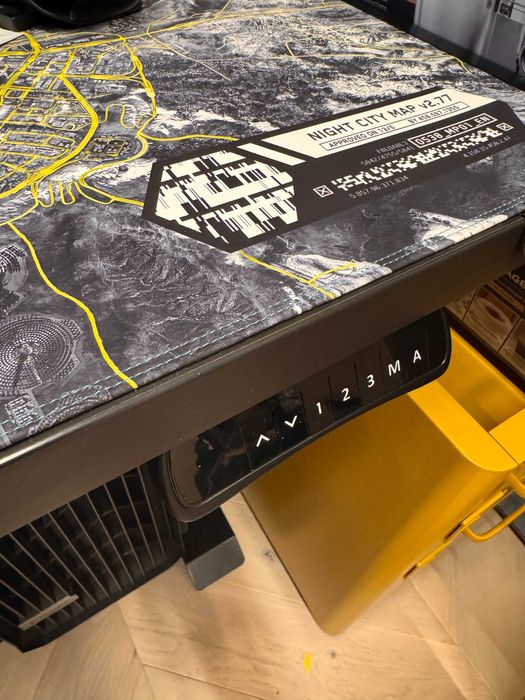 Birou reglabil TerrA8 Pro, H 64-129, blat 200x90 cm, 120 kg sarcina