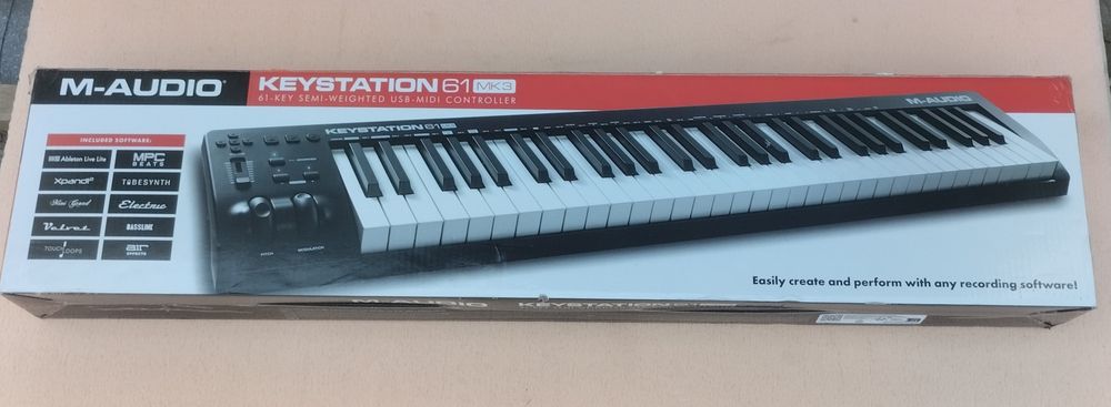Миди клавиатура M-Audio keystation 61 MK3