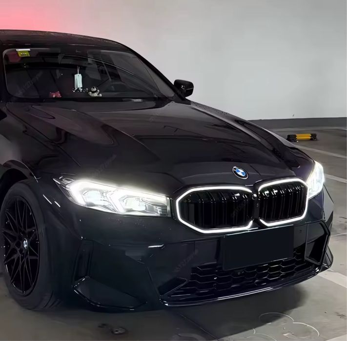 Set grile led G20 facelift lci Bmw Seria 3 iluminata luminata negru