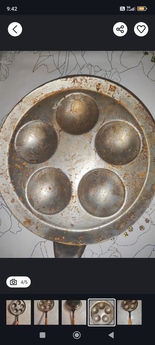 Сковорода для пончиков СССР