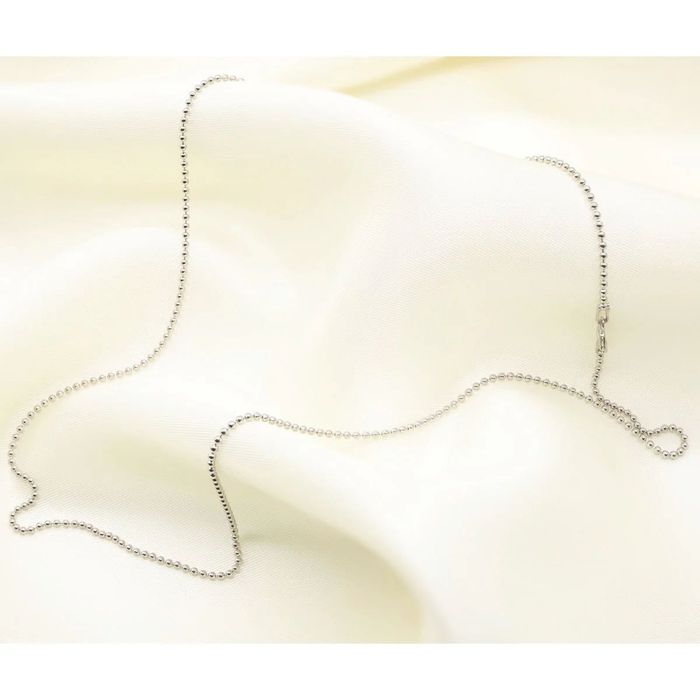 Lănțișor unisex argint 925 cu biluțe