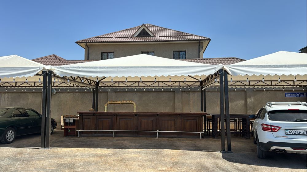 Шатер в аренду! Прокат шатер! Размер 6/5.