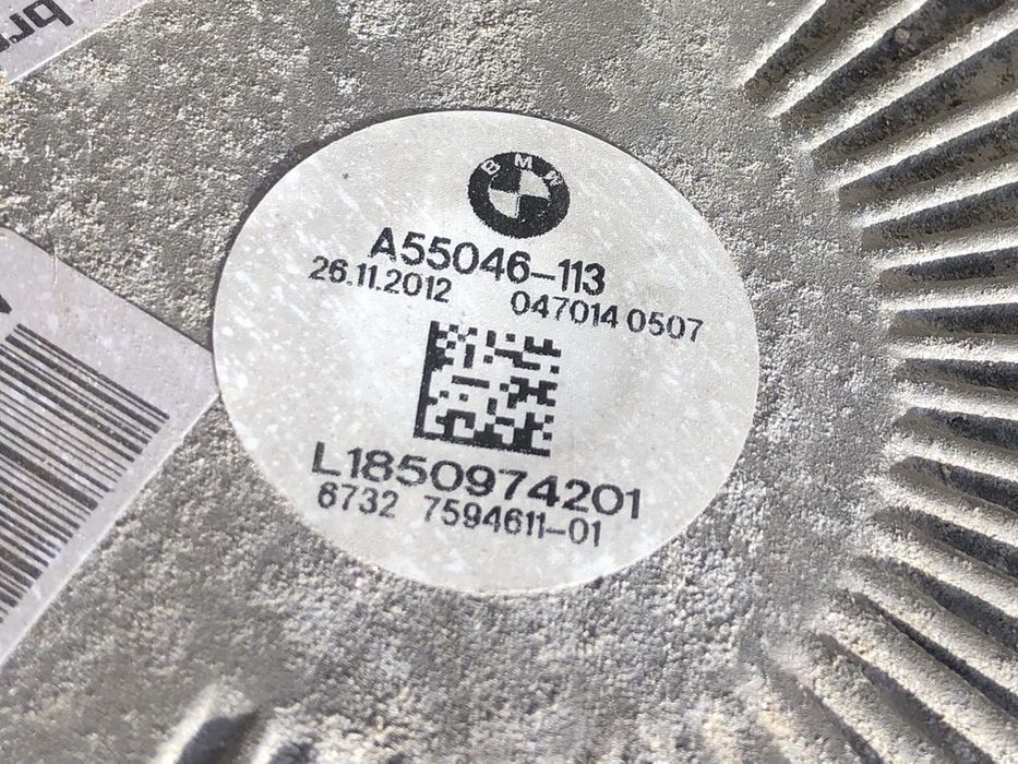 Electroventilator GMV climă bmw F10 F11 F01 535 d 750d 740d 640 F 13