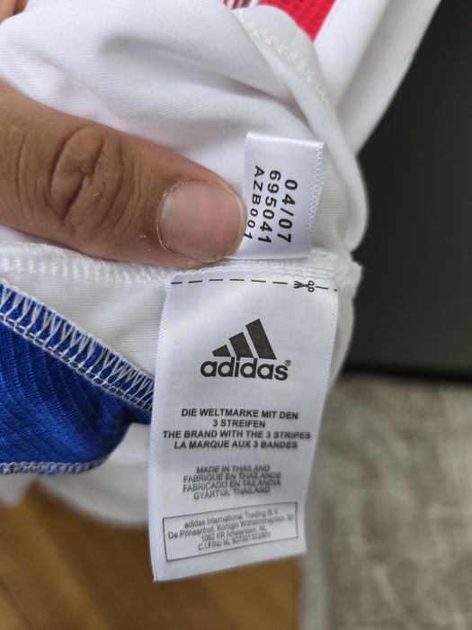 Tricou Adidas Zidane Franța marimea L Nou.