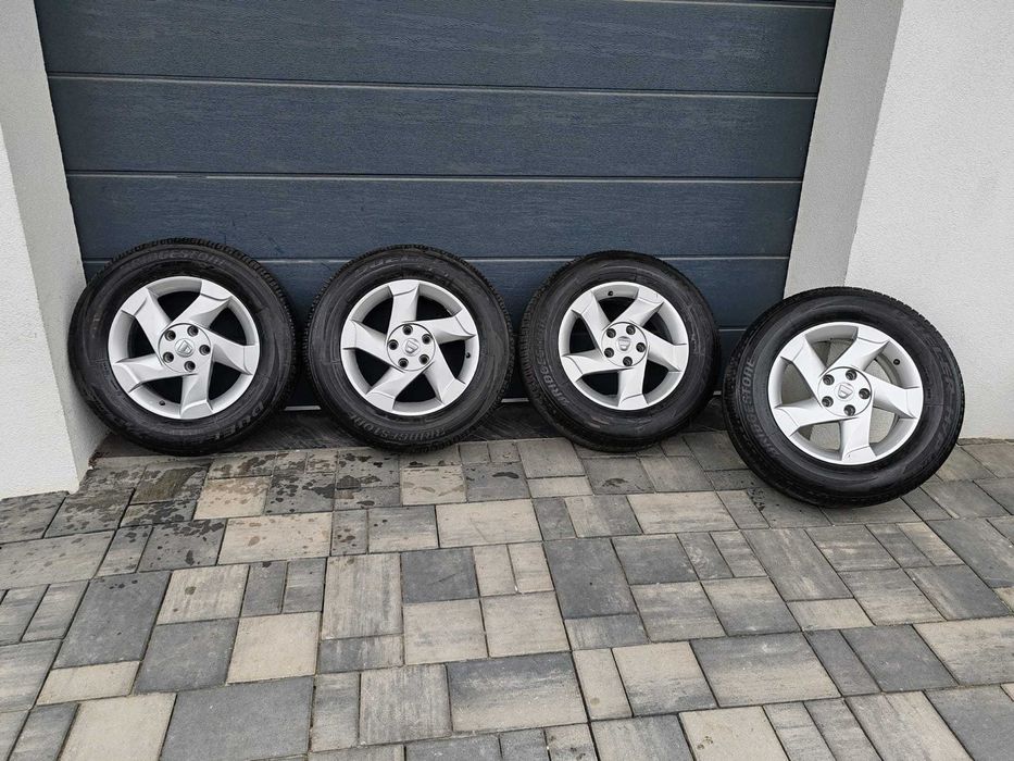 Vând original jante/roți de vară DACIA DUSTER, dimensiune 215/65/16,