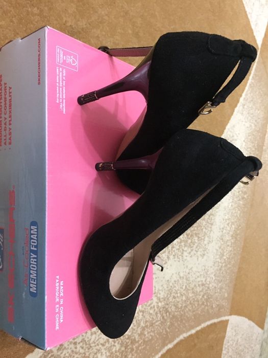 Туфли замшевые 37 размер