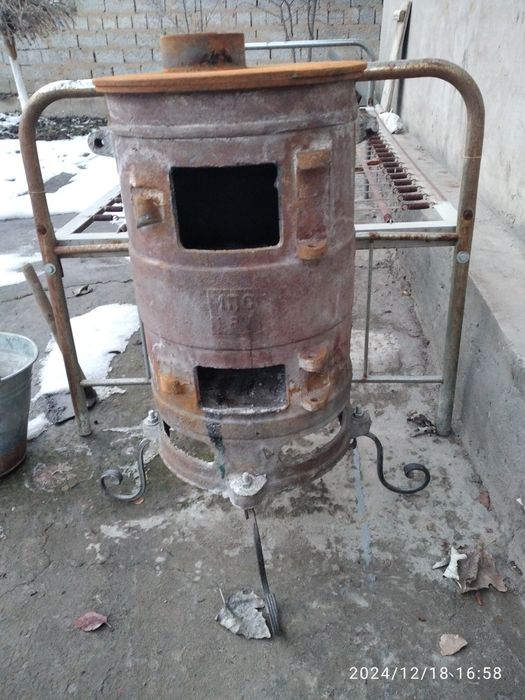 Продам печь буржуйка