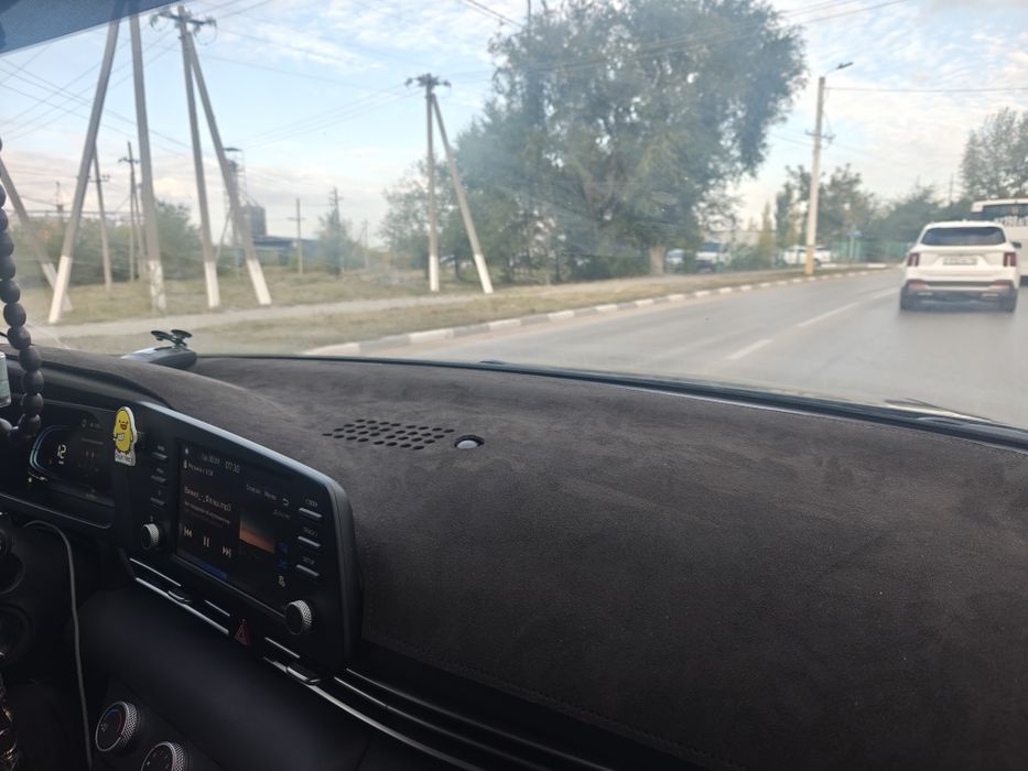 Накидка на панель Hyundai elantra