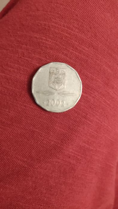 Moneda rară 5000 lei din 2002