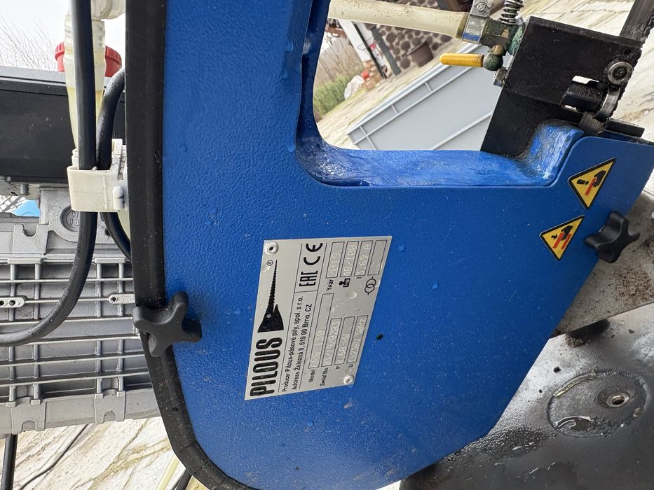 Fierastrau cu bandă ARG 130 Tk se livreaza cu panzele lui originale