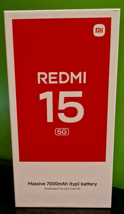 Xiaomi Redmi 15, 8GB RAM, 256GB