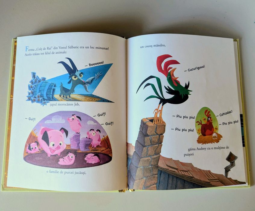 Carte copii: O ferma trăsnită (colecria Disney)