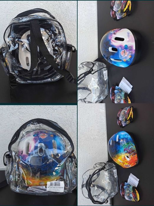 joaca copii casca genunchiere protectie bicicleta role skateboard