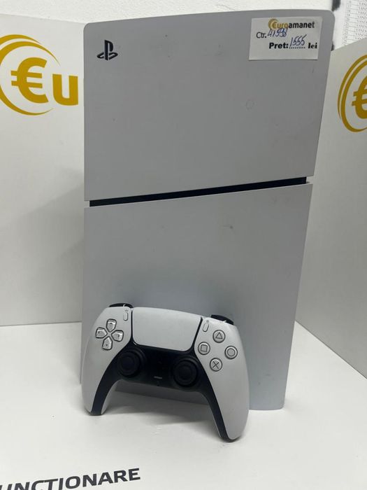 Consola PlayStation 5 Digital Edition (PS5) Slim, 825GB SSD, -I-