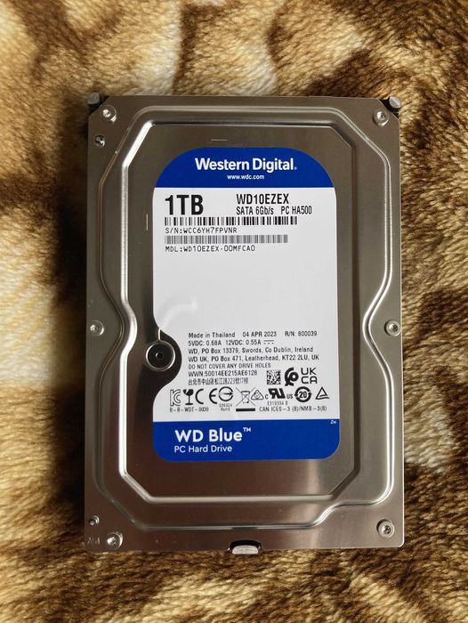 Hard Disk WD Caviar Blue, 1TB, 7200 RPM, SATA 3, 64MB, WD10EZEX Cluj ...