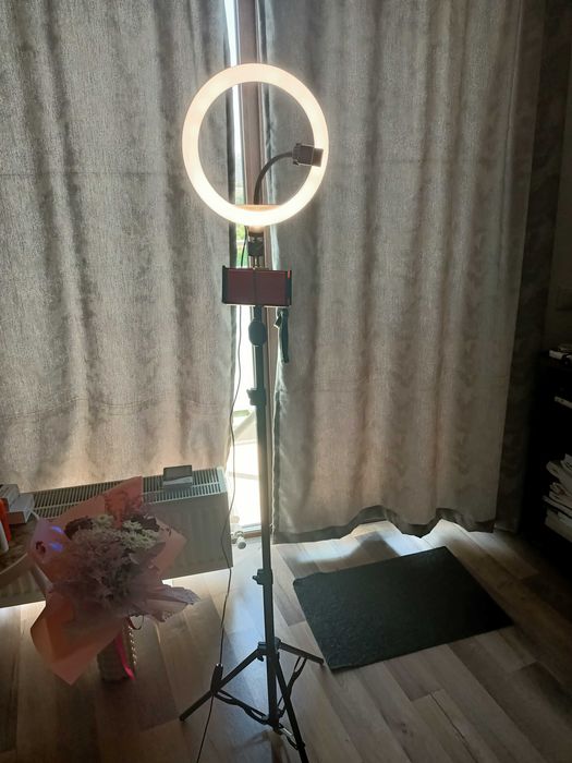 Suport selfie video led
