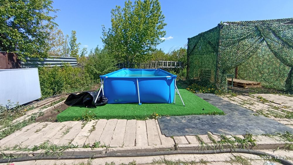 Бассейн каркасный