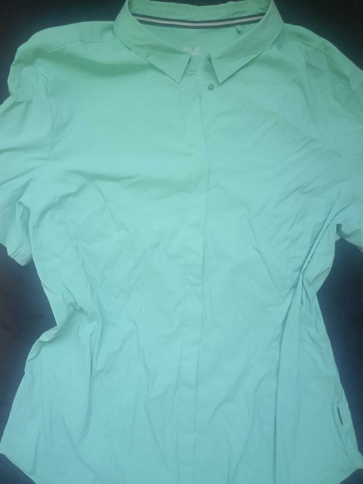 Jack Wolfskin - 100% оригинална НОВА дамска спортна риза с къс ръкав