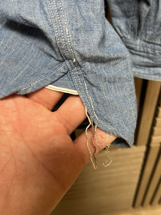 Ralph Lauren - Double R - дънкова риза размер S-M / Оригинал