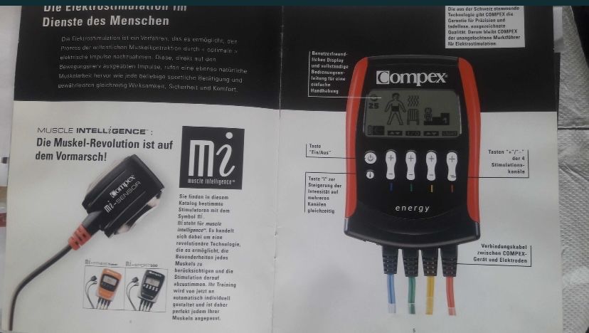 Electrostimulator foarte performant pt sportivi