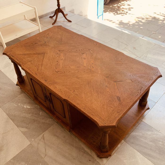 Шведска холна маса – масивна, висококачествена, 1970–1985 г.