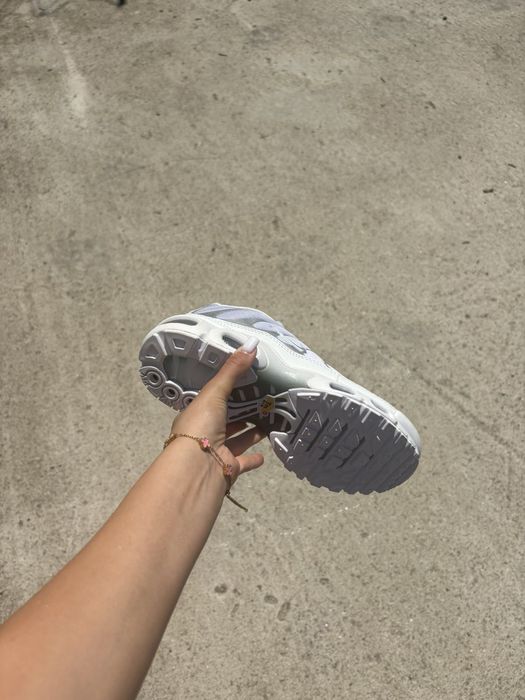 Nike Tn White Silver