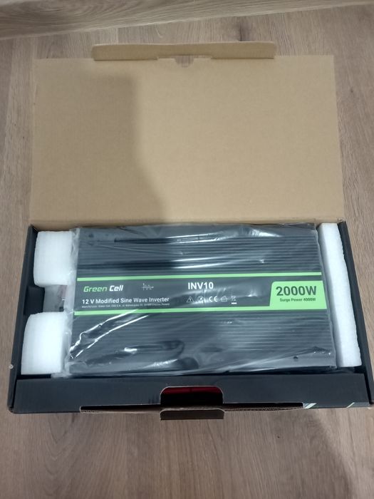 Invertor baterie green cell 2000w 12v
