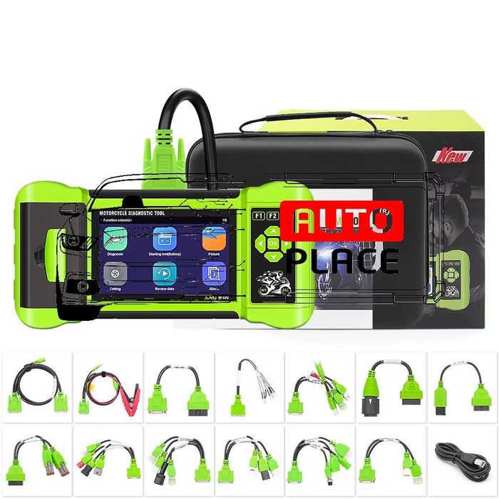 JDiag M300 Pro Професионална мотоциклетна диагностика ABS, ECU, Live