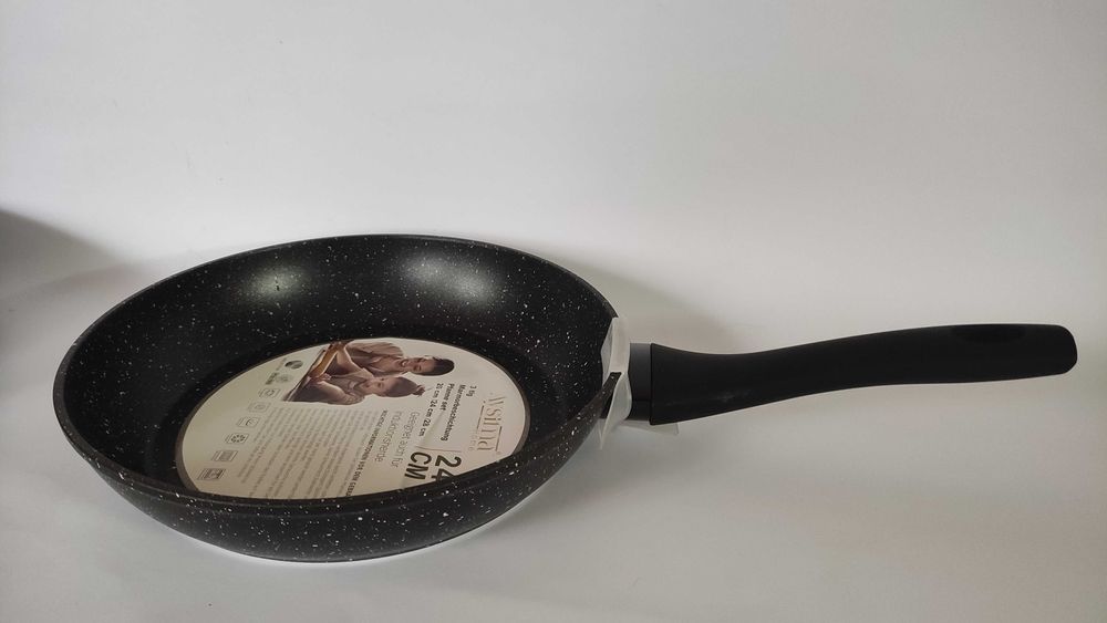 Нов комплект от 3 тигана с мраморно покритие+индукция