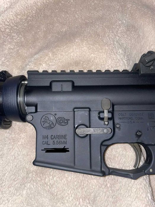 PUSCA FULL-AUTOMATA ELECTRICA !! ~3J~ (Airsoft Pistol Co2 Gaz Colt M4)