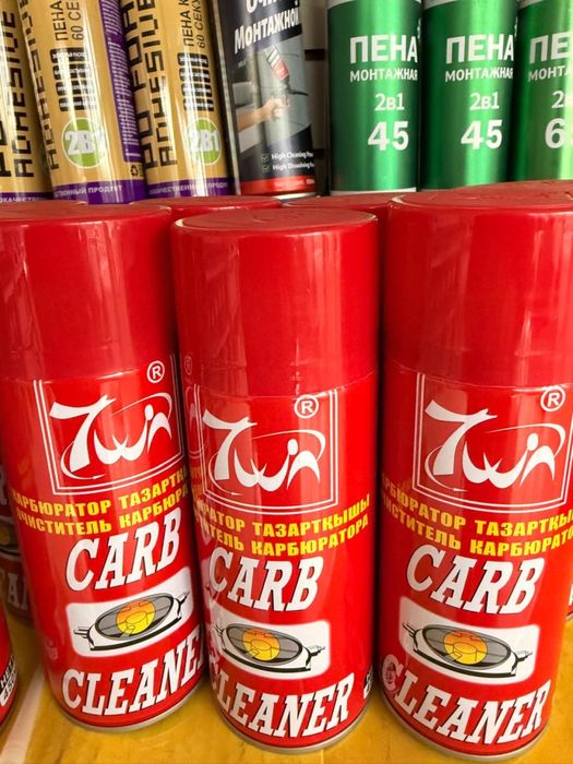 Пена монтажная, пена клей, карб, краска