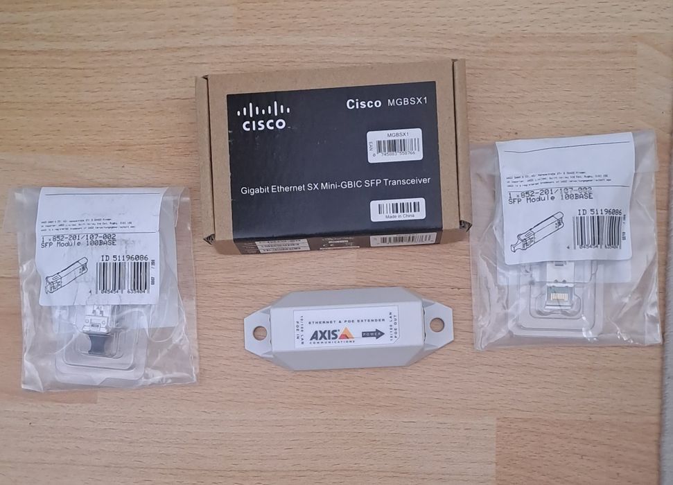 Extender POE Axis(NOU)+SFP