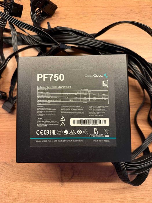 Блок питания 750W Deepcool PF750