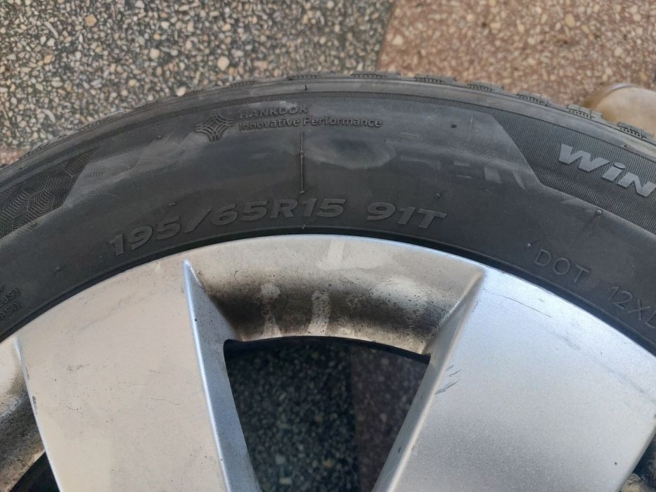 Jante si cauciucuri Skoda, Vw, Seat 15 inchi