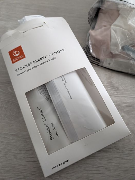 Pătuț Stokke Sleepi mini v3 0-6 luni