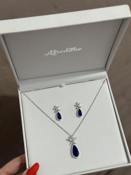 Set bijuterii aliaj+zirconii