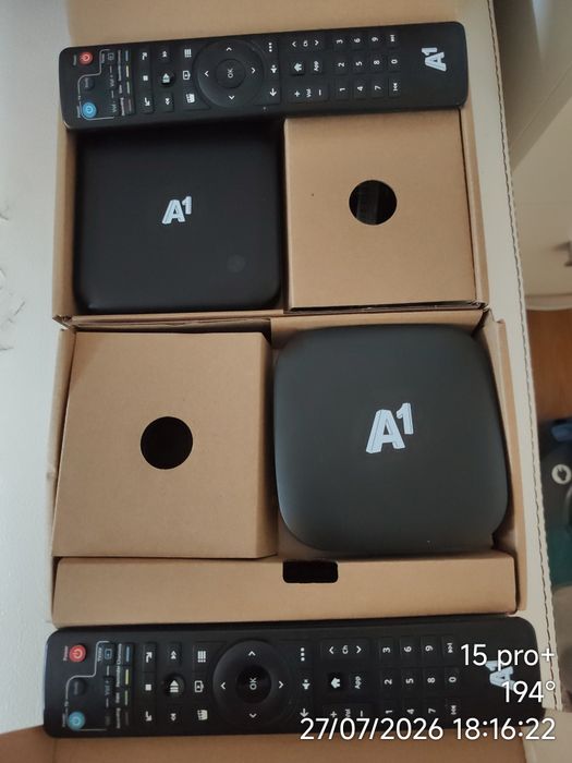 Tv box DV9161 на A1 с телевизия