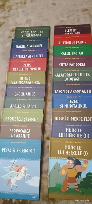 20 cărți Mitologia pentru copii