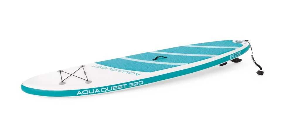Placa SUP Intex Aqua Quest 320, geanta transport, pompa, vasla