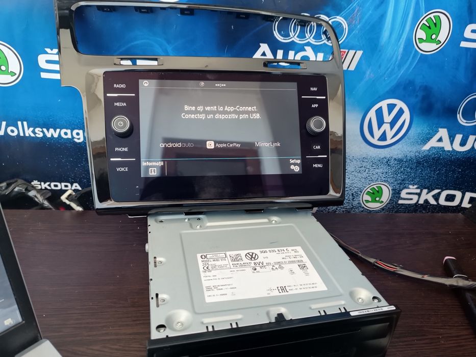 Vând navigație Mib2 modul Carplay și android auto, Bluetoth Golf7 Vw