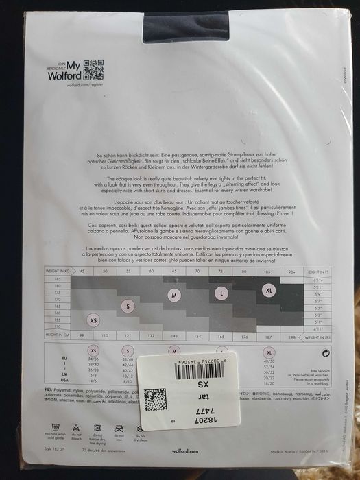 Wolford чисто нови чорапогащи