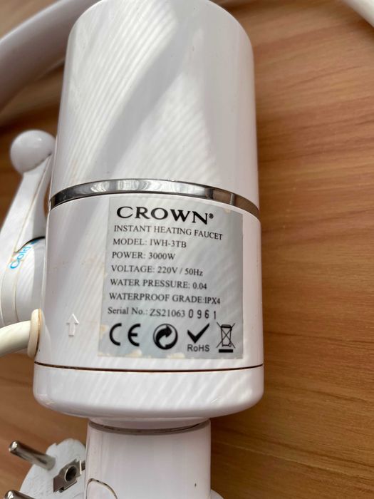 Смесител с нагревател Crown